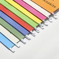 thumbnail image 4 of 5 Pcs A4 Sized Suspension File Folder Hanging File Holder Paper Wear-resistant Frame Documents Organizer Desktop Office Supplies (Mixed Color), 4 of 9