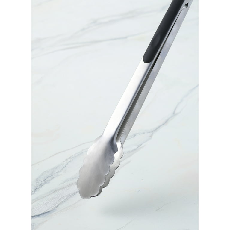 GoodCook Ready 2pk Stainless Steel with Silicone Tips Mini Tongs