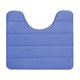 thumbnail image 2 of Alfombrilla de Baño de Espuma de Felpa Aterciopelada con Forma de U para Inodoro -, Azul MNFD, 2 of 6