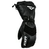 FXR Leather Index Mitt Snowmobile Gloves Thinsulate Waterproof Breathable Black - X-Large 15603.10016