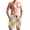 Colorful Gingham, variant on Dailycode Men's Quick Dry Swim Trunks Beach Shorts Casual Summer Board Shorts with Pockets, Colorful Gingham