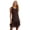 Brown, variant on Womens Dresses Sleeveless Tank Inner Liner Dresses Solid Color Basic Style Underskirts Comfortable Daily Wear Dresses