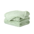 thumbnail image 1 of Unique Bargains Luxury Fleece Bed Blanket Woven Mesh, 1 of 10