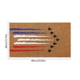 thumbnail image 2 of Dpityserensio Independence Day Doormat 16 x 24 Inch, Patriotic 4th of July Imitation Coir Style Doormat And Entryway Floor Mat, 2 of 6