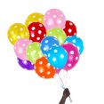 thumbnail image 3 of 50pcs Colorful Balloons Polka Dot Inflatable Air Balloons Lovely Balloons Decor for Wedding Birthday Party, 3 of 7