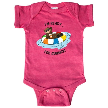 

Inktastic I m Ready For Summer Otter Gift Baby Boy or Baby Girl Bodysuit