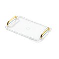 thumbnail image 3 of veasfak Serving Tray Rectangular Bathroom Organizer for Restaurant Hotel Living Room M, 3 of 9