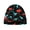 Blue Red Dinosaur, variant on Kid's Winter Beanies Cute Cat Print Stretchy Knitted Beanies Warm Cold Weather Beanie Hats for Boys or Girls