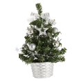 thumbnail image 4 of árbol de Navidad cm colocado encimera / Plata Gloria Mini árbol de navidad, 4 of 9