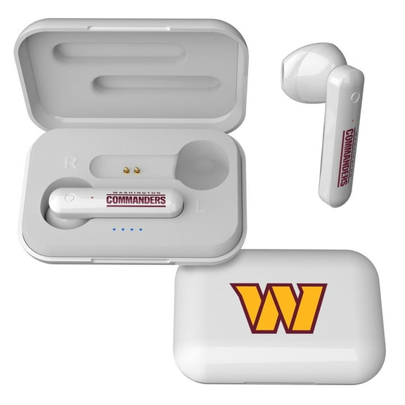 Keyscaper Washington Commanders Wireless TWS Insignia Design Earbuds