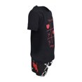 thumbnail image 4 of Boys Valentine's Day Tic Tac Toe T-Shirt with XO Shorts (7) Black, 4 of 6