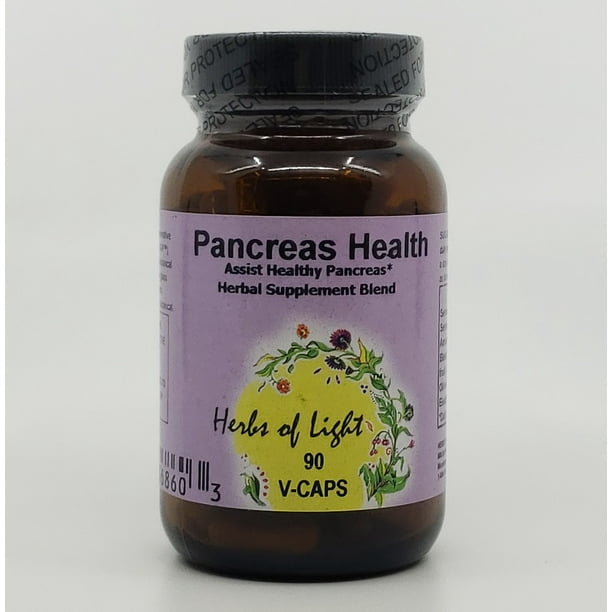 Pancreas Health 450 mg Herbs of Light 90 VCaps