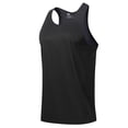 thumbnail image 5 of Mens Tank Tops Cotton Sleeveless Undershirts Running Shirt Athletic Casual Muscle Tank Bodybuilding Gym Vest Regular and Big & Tall Gym Clothes for Men, 5 of 6