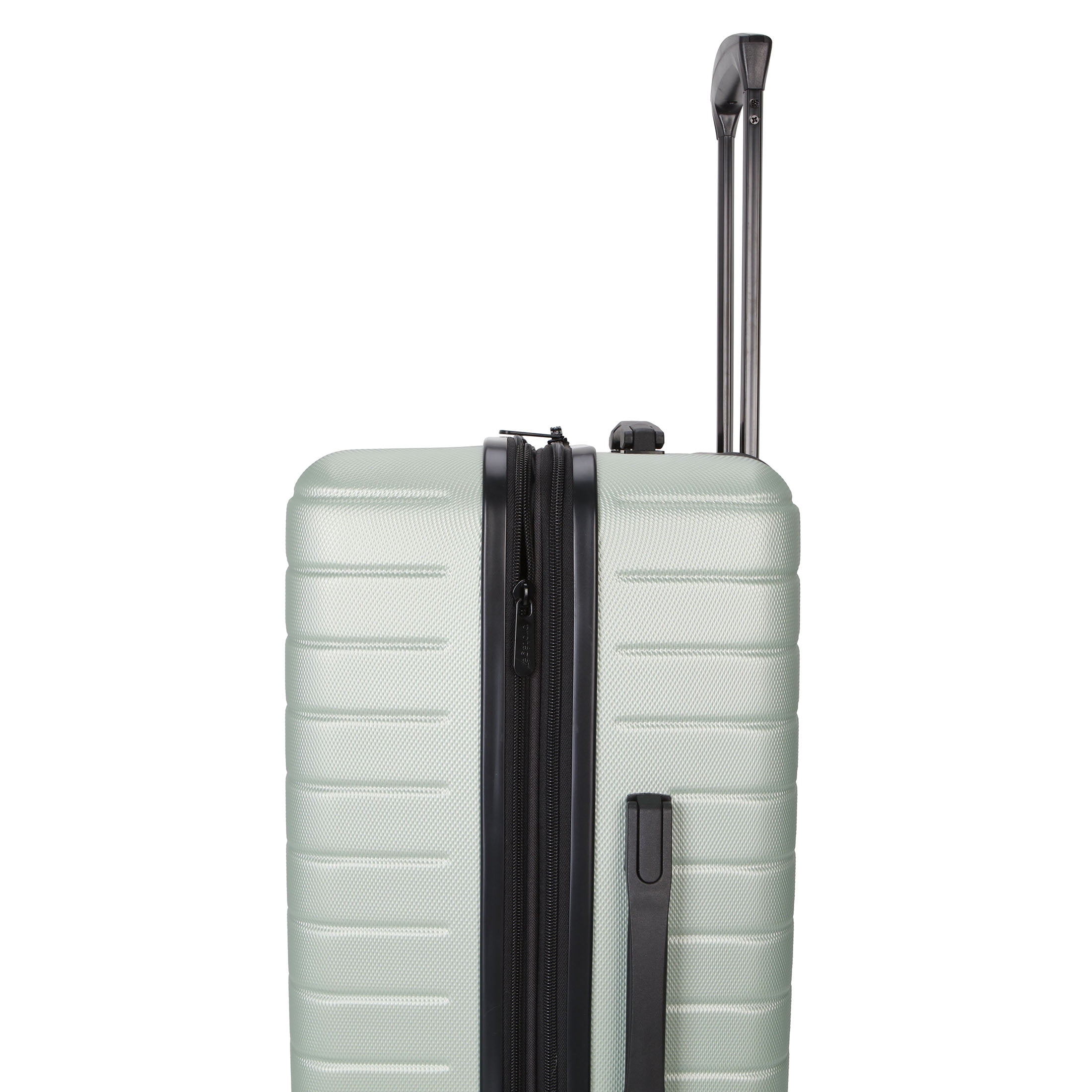 Protégé Vacationer 28-inch Checked Expandable Hardside Luggage With 360-Spinner Wheels and Divider Pockets, Pastel Green
