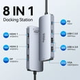 thumbnail image 6 of Selore USB-C Dual Monitor Laptop Docking Station with Multiport USB-C Hub, 6 of 10