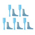 thumbnail image 1 of Double-sided hair thinning comb, comb for trimming split ends, ergonomic comb for shaping beard, 1 of 5