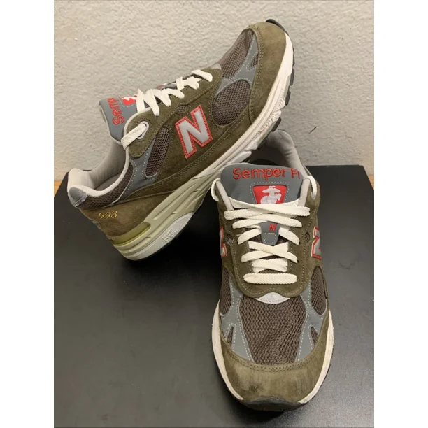 NEW BALANCE MR993MAC MARINES OLIVE GREEN SHOES MEN'S SIZE 8.5 D