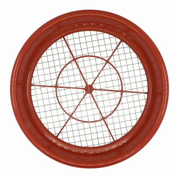 Gold Pan Panning 12 inch Prospecting Classifier 0.50 inch Screen Sifter Mesh 2 MSBR