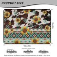 thumbnail image 7 of KEIAHUAN Cowhide Sunflower Aztec Car Trunk Mat 29" x 39", Universal Cargo Liner Anti-Scratch Vehicle Interior Accessories Fits for Most Cars and Pet Travel, 7 of 7