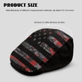 thumbnail image 4 of Chririnla American Flag Camo Newsboy Cap for Men Patriotic News Ivy Irish Flat Cap Adjustable Beret Gatsby Driving Trucker Hat for 4th of July Celebrations, 4 of 4