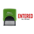 thumbnail image 1 of eloria-décor Entered Red Ink Self Inking Rubber Stamp Office & Commercial Use Office Stationary, DESIGN04, 1 of 2