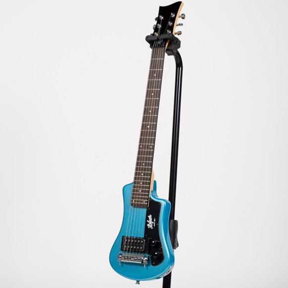 Hofner Guitare de Voyage Électrique - Bleu