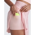 thumbnail image 5 of Mini falda de tenis CRZ YOGA de tiro alto con bolsillos rosa XL, 5 of 5