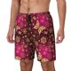 thumbnail image 1 of Balery Golden Snowflakes And And Butterflies Bañador para hombre, shorts de playa de secado rápido con entrepierna y forro de compresión-X-Large, 1 of 6