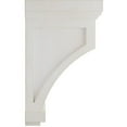 thumbnail image 3 of Ekena Millwork 4 1/4"W x 4 1/4"D x 7"H Fluted Wood Vintage Decor Corbel, Chalk Dust White, 3 of 6