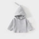 thumbnail image 1 of Cowsor Boys Girls Hoodies Cotton Long Sleeve Solid Hoodie Sweatershirt Preppy Cute Soft Pullover, 1 of 6