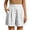 White, variant on Atogsazn Womens Summer High Waisted Shorts Casual Dessy Pleated Cotton Linen Jogger Shorts Beach Pants Brown M Fashion