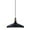 Walnut/Black, variant on Maxim Lighting Nordic - 7" One Light Pendant, Walnut/Black Finish