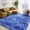 Tie-Dye Blue, variant on JAKOLIVE Tie-Dye Black Gray Shag Area Rug, Soft Indoor Carpet, 4 x 6 ft