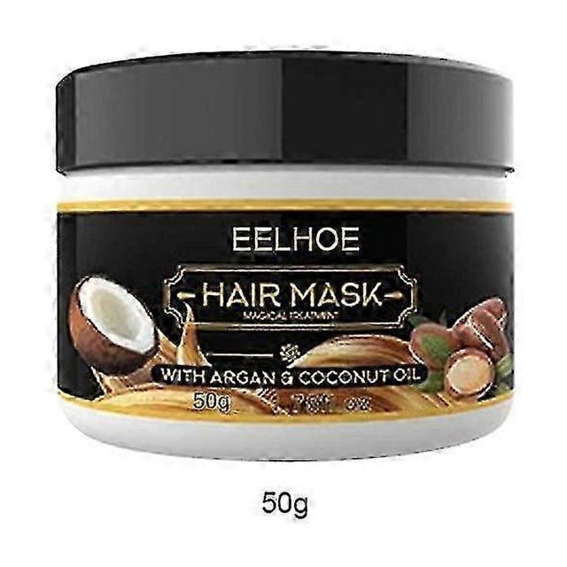 Mascarilla capilar acondicionadora Eelhoe Mascarilla capilar reparadora nutritiva Hidratación profunda Mejora el frizz, cabello suave y esponjoso -4327305400080