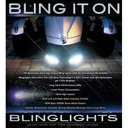 - Can-Am Spyder Roadster LED DRL Head Lamps Strips Lights Kit