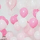 thumbnail image 4 of Juego de globos RUBFAC, 129 unidades, rosas, con diferentes tamaños para decoración, 4 of 7