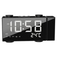 thumbnail image 1 of Voice Projection Clock LED Digital Talking Radio Projector Time Display Alarm FM Small Appliances, 1 of 1