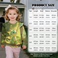 thumbnail image 7 of Uorisanigo Girls Sweatshirts 3-4T Ruffle Forest Dragon Green Pullover Sweater Long Sleeve Crewneck Shirts Top Toddler Sweatshirt Tops Fall Fashion, 7 of 7