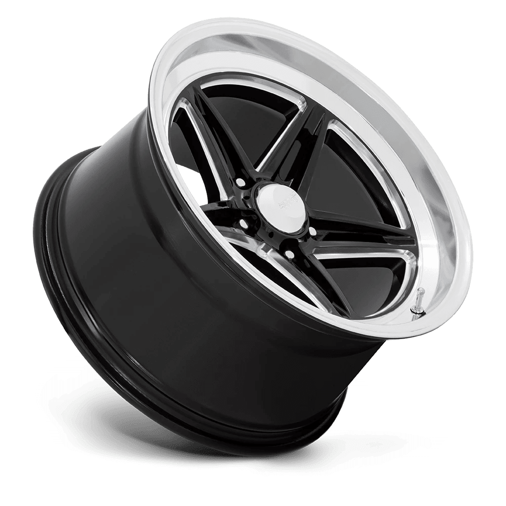 American Racing Vintage Cast Aluminum Rim VN514 18X10 5X5.0  G-BLK-MILL-DIA-LP 0MM, VN514BE18105000