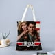 thumbnail image 2 of Top Gun Bolso de tela con estampado de lienzo para mujer, bolsa de compras reutilizable y estética, con cremallera interior, regalo para mujer,40*40cm., 2 of 6