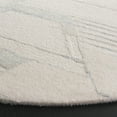 thumbnail image 3 of SAFAVIEH Mykonos Mia Abstract Area Rug, Ivory/Blue, 6' x 6' Round, 3 of 10