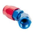 thumbnail image 2 of Earl's 45 Degree Swivel-Seal® Hose End -6 AN - Red/Blue - Clamshell Package, 2 of 4