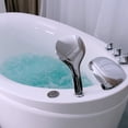 thumbnail image 4 of "EMPAVA 59"" W x 31.5"" D x 30.71"" H in. Oval Freestanding Air Jets Bathtub Deep Soaking Tub in White", 4 of 9