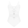 thumbnail image 6 of One Piece Swimsuit Women Spaghetti Strap High Cut Monokini Bathing Suit Swimwear, 6 of 7