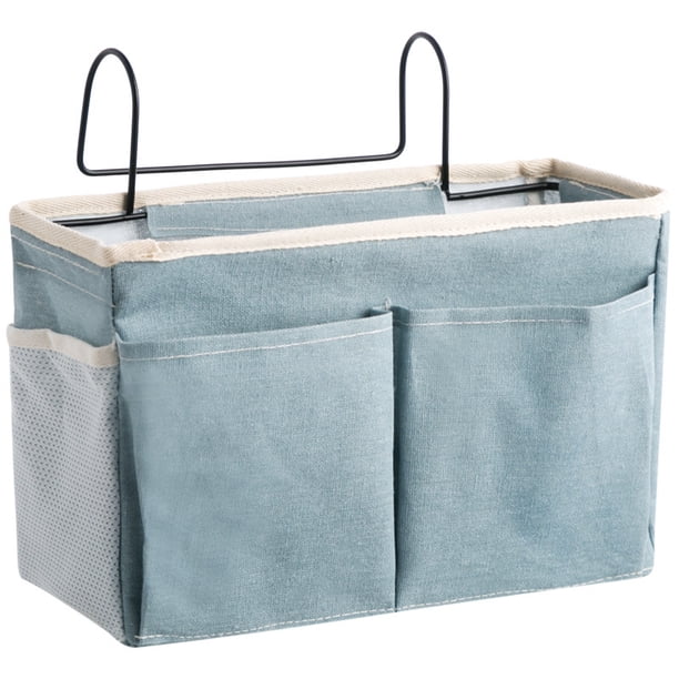 Bolsa De Almacenamiento Colgante Para Cabecera, Organizador De Almacenamiento Para Dormitorio, Libro De Teléfono, Cesta De Almacenamiento Para Revistas, Bolsillo Para Cabecera seitruly HA025544-01