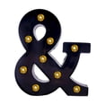 thumbnail image 1 of Luz de marquesina BLESIY con símbolo de ampersand LED luz cálida, 1 of 7
