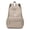 khaki, variant on Women's Mini Nylon Backpack Purse - Small Lightweight Multi-Pocket Casual Daypack with Adjustable Straps for Daily Commute, School, Travel & Weekend Getaways, Yellow
