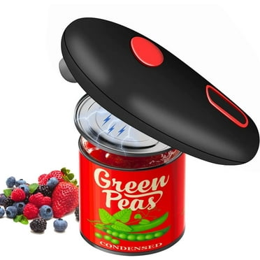 One Touch Electric Can Opener, Smooth Edge Design for Seniors, Automatic Kitchen Gadget Auto Electric Can Opener