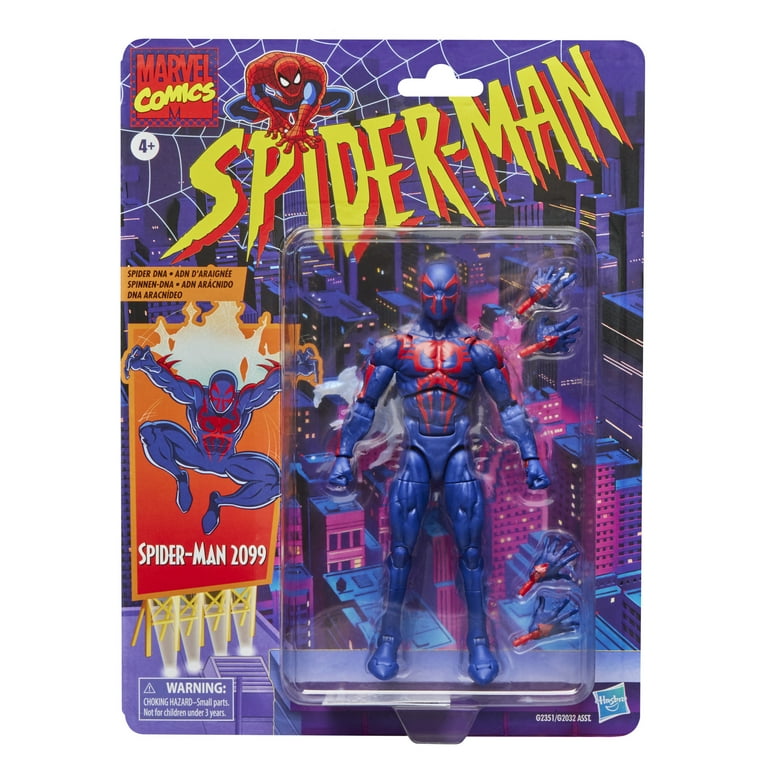Marvel Legends Series Spider-Man 2099, Retro Cardback Comics