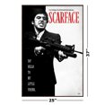thumbnail image 3 of Scarface - Framed Movie Poster (Tony Montana - Say Hello To My Little Friend) (Size: 25" X 37") (Antique Copper / Gold Aluminum Frame), 3 of 6